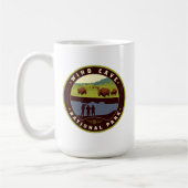Wind Cave Nationalpark Kaffeetasse (Links)