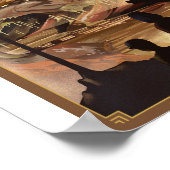 Wind Cave Nationalpark Litho Vacchini Gebäudes Poster (Ecke)