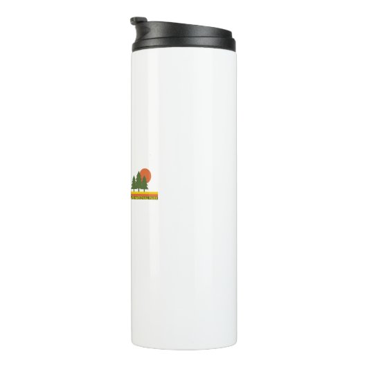 Wind Cave Nationalpark Pine Trees Thermosbecher (Nach rechts gedreht)