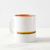 Wind Cave Nationalpark Pine Trees Zweifarbige Tasse (Vorderseite Links)