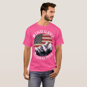 Wind Cave Nationalpark Shirt Camping Süd Dakota (Vorne ganz)