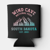 Wind Cave Nationalpark Süd Dakota Dosenkühler (Rückseite)
