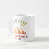Wind Cave Nationalpark Süd Dakota Kaffeetasse (Vorderseite Links)