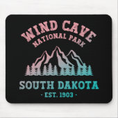 Wind Cave Nationalpark Süd Dakota Mousepad (Vorne)