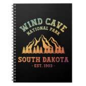 Wind Cave Nationalpark Süd Dakota Notizblock (Vorderseite)