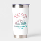 Wind Cave Nationalpark Süd Dakota Thermobecher (Links)