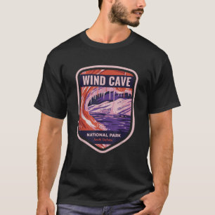 Wind Cave South Dakota US National Park Vintag Gi T-Shirt