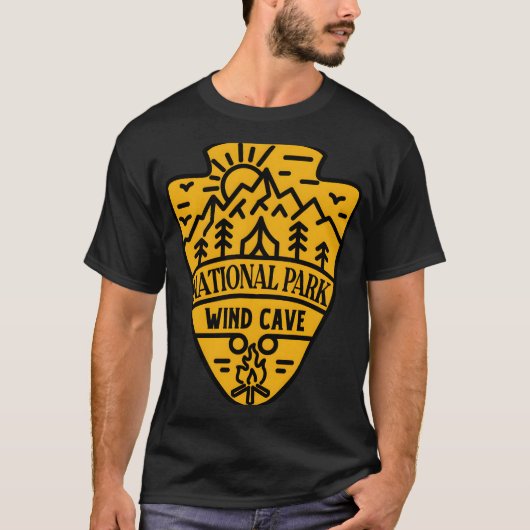 Wind Cave � Spirit of Adventure T-Shirt (Vorderseite)