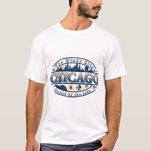 Wind City Chicago T-Shirt (Vorderseite)