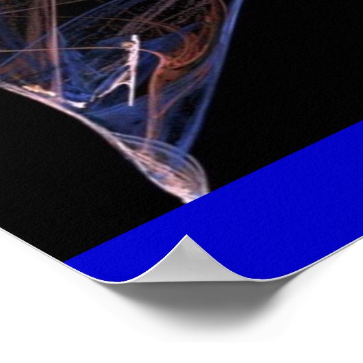 Wind Dancers Fraktal Poster (Ecke)