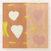 Wind der Liebe Untersetzer (Vorderseite)