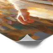 Wind des Glaubens, Christliche Wandkunst, Jesus un Poster (Ecke)