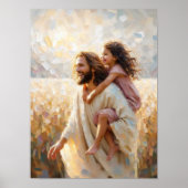Wind des Glaubens, Christliche Wandkunst, Jesus un Poster (Vorne)