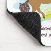 Wind des Himmels - Paso Fino Mousepad (Ecke)