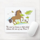 Wind des Himmels - Paso Fino Mousepad (Mit Mouse)