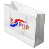 Wind des K-Pops Große Geschenktüte (Vorderseite Schrägansicht)