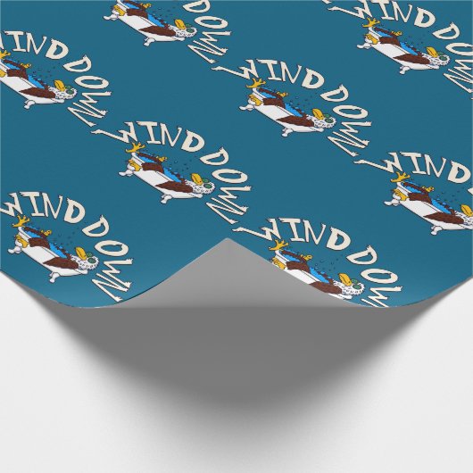 Wind Down Eagle Geschenkpapier (Ecke)