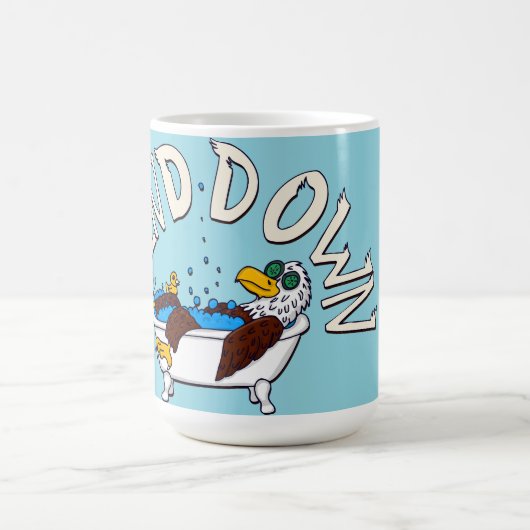 Wind Down Eagle Kaffeetasse (Mittel)
