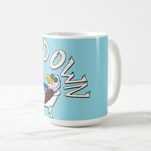 Wind Down Eagle Kaffeetasse (VorderseiteRechts)