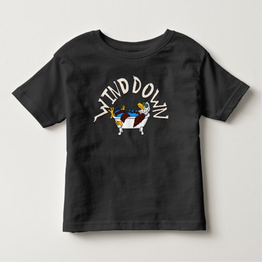 Wind Down Eagle Kleinkind T-shirt (Vorderseite)