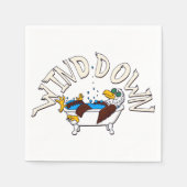 Wind Down Eagle Serviette (Vorderseite)