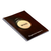WIND drawstop notebook Notizblock (Rechte Seite)