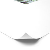 Wind durch das Gras Poster (Ecke)