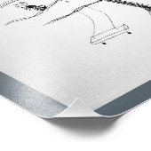 Wind durch die Bäume Fotodruck (Ecke)