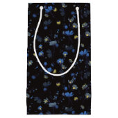 Wind durchgebranntes Blumenmuster Kleine Geschenktüte (Vorderseite)