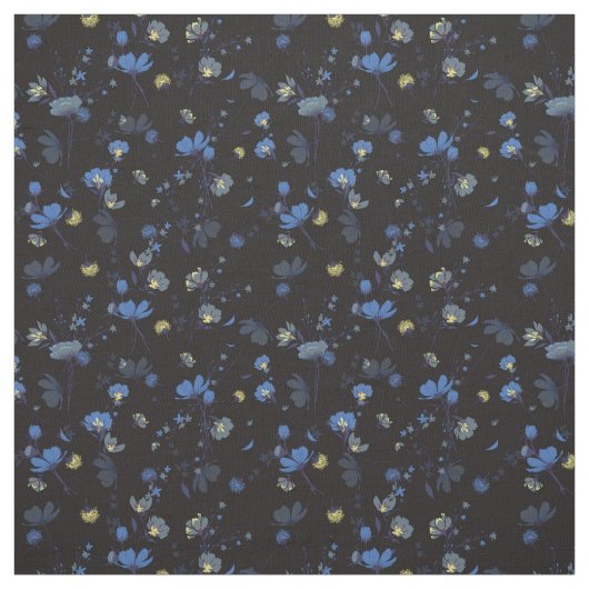 Wind durchgebranntes Blumenmuster Stoff (Muster)