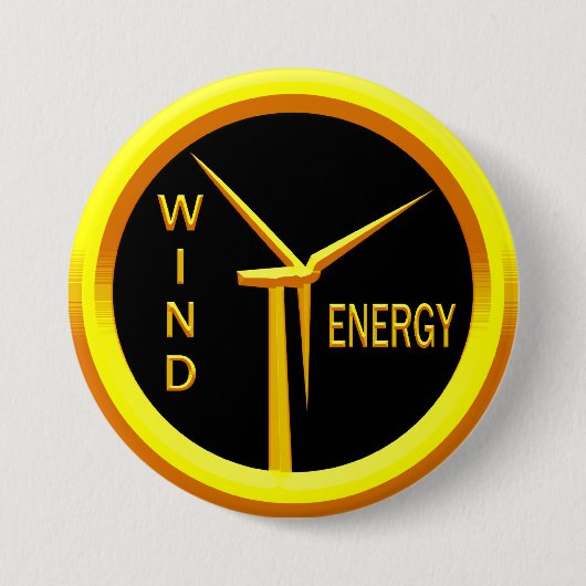 Wind-Energie Button (Vorderseite)