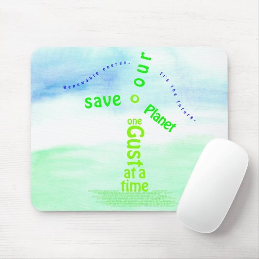 Wind-Energie Mousepad (Mit Mouse)