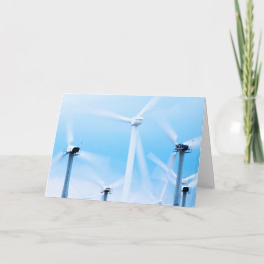 Wind Farm Card Karte (Vorderseite)
