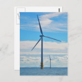 Wind Farm Postkarte (Vorne/Hinten)