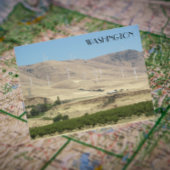 Wind Farms Train - Wind Staat Postkarte