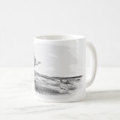 Wind fegte Kiefer-Georgische Bucht Kaffeetasse (VorderseiteRechts)