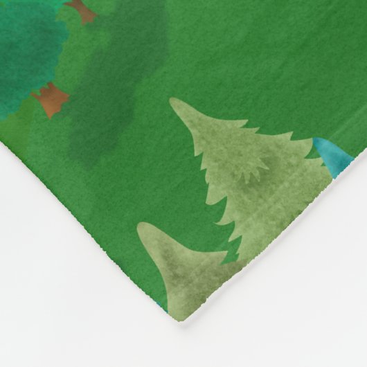 Wind Fleecedecke (Ecke)