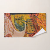 Wind-Forststraße Badhandtuch Set (Handtuch)