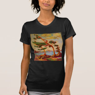 Wind-gefegte Bäume T-Shirt