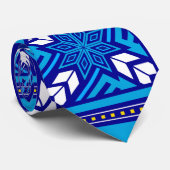 Wind-Geist-Blau Krawatte (Gerollt)