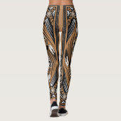 Wind-Geist Brown Leggings (Rückseite)