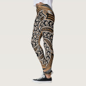Wind-Geist Brown Leggings (Links)