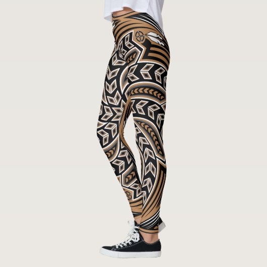 Wind-Geist Brown Leggings (Links)
