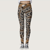Wind-Geist Brown Leggings (Vorderseite)