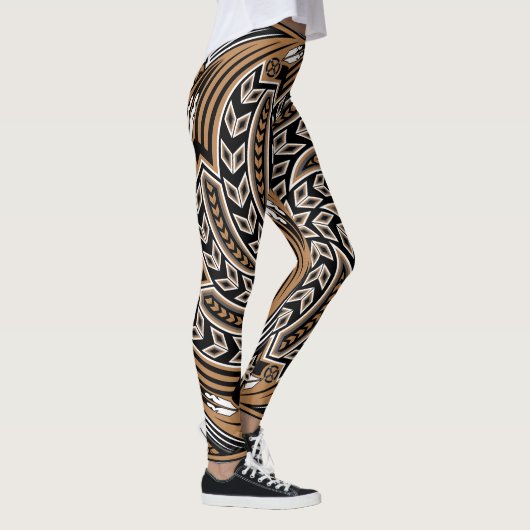 Wind-Geist Brown Leggings (Rechts)