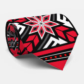 Wind-Geist-Rot Krawatte (Gerollt)