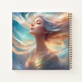 Wind Hardcover Notizblock (Rückseite)