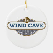 Wind-Höhlen-Nationalpark Keramikornament (Hinten)