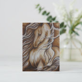 Wind I Postkarte (Stehend Vorderseite)