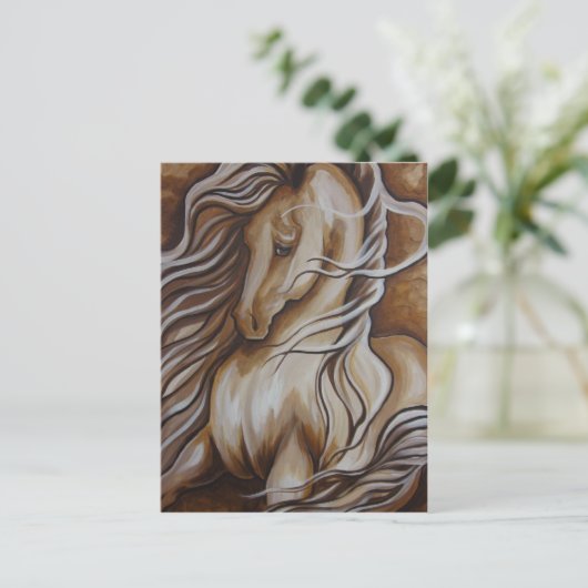 Wind I Postkarte (Stehend Vorderseite)